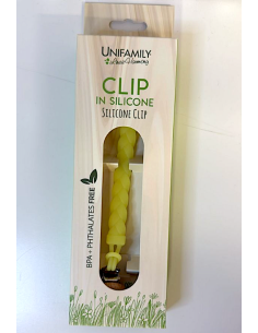 UNF 439 CLIP TRECCIA IN SILICO          NE YELLOW