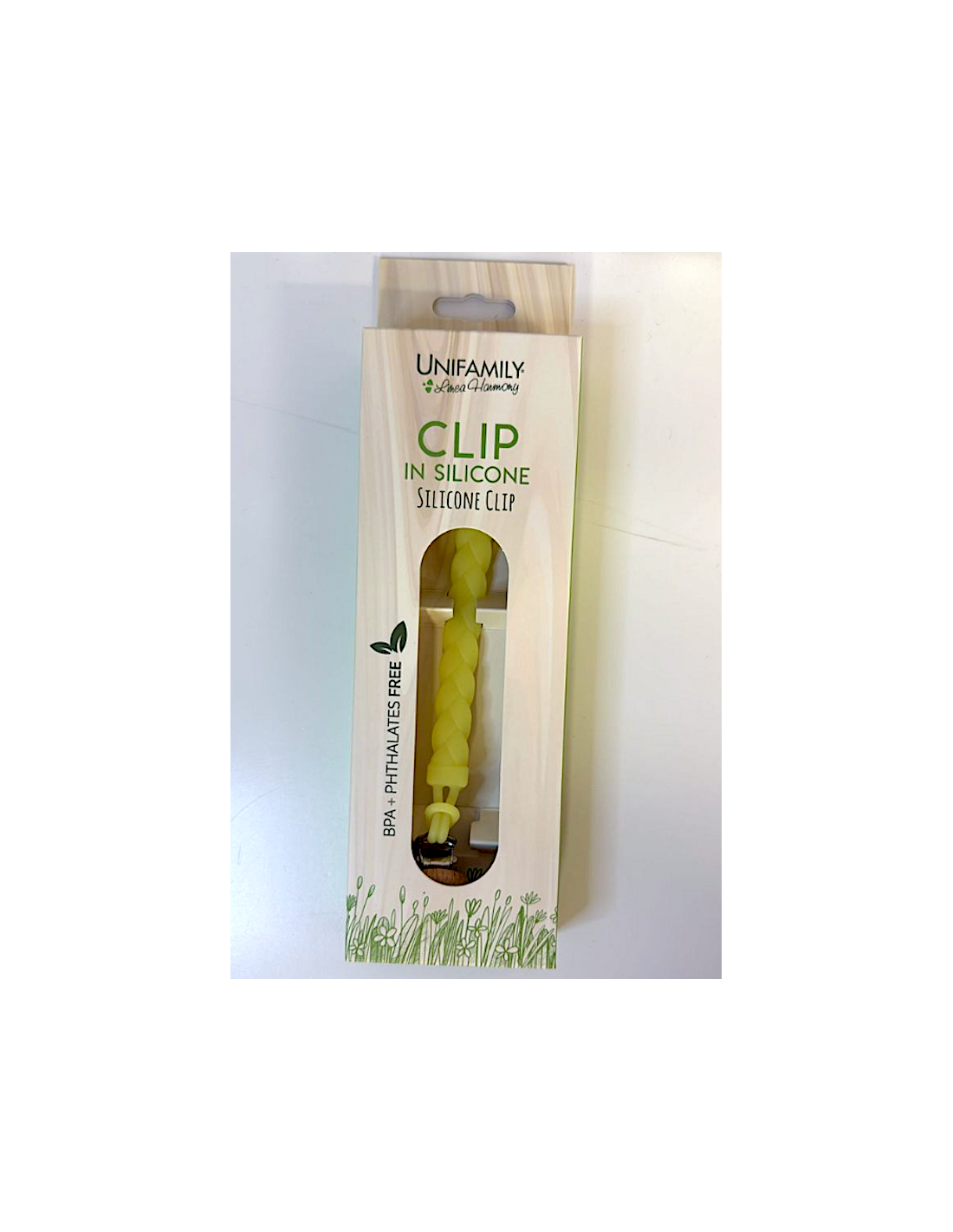 UNF 439 CLIP TRECCIA IN SILICO          NE YELLOW