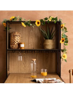 Ghirlanda artificiale girasoli Naki Atmosphera | shopincasa.it 2