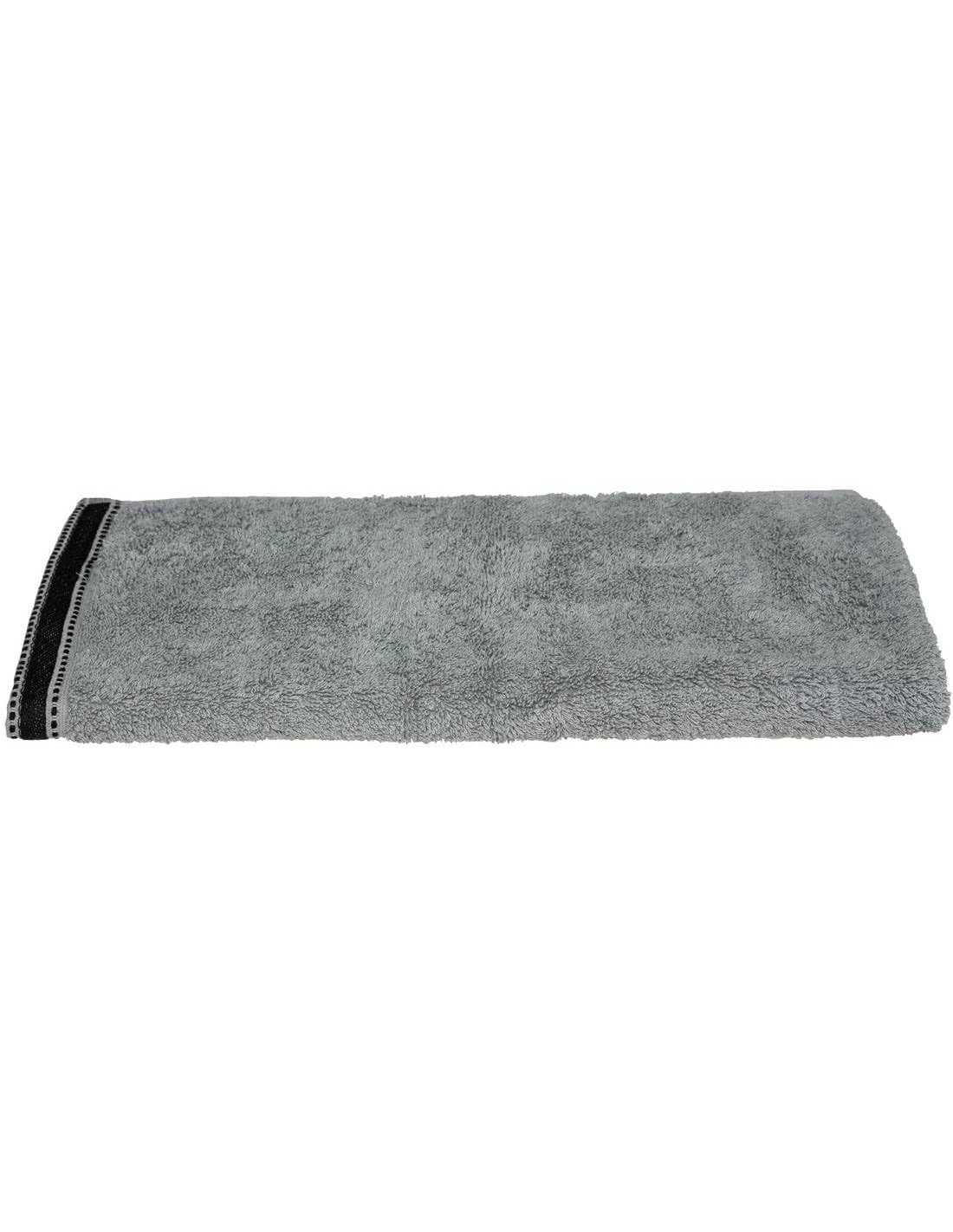 Asciugamano Joia 50x90 cm cotone grigio ardesia Atmosphera | shopincasa.it
