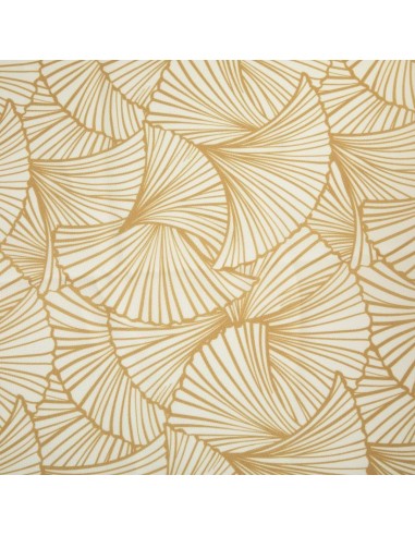 Tovaglia antimacchia Ginkgo 140x240 cm giallo senape Atmosphera | shopincasa.it