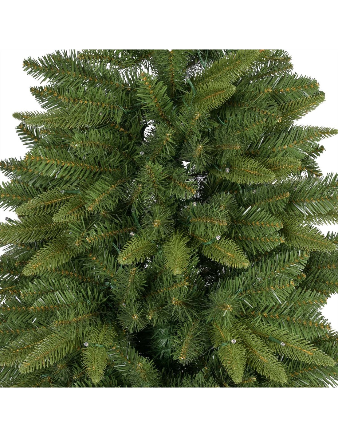 ALBERI DI NATALE: vendita online Abete Slim di Natale Prelit H210cm, PVC+PE Verde, 400 LED Bianco Caldo, 1025 Punte, Giochi d...