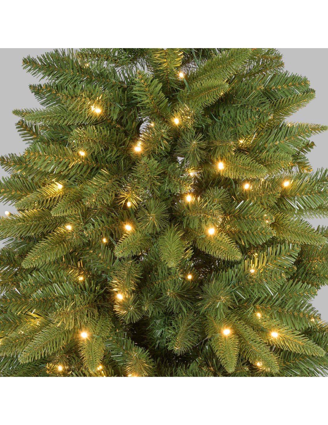 ALBERI DI NATALE: vendita online Abete Slim di Natale Prelit H210cm, PVC+PE Verde, 400 LED Bianco Caldo, 1025 Punte, Giochi d...