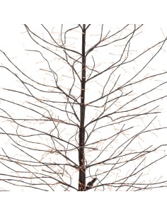ALBERI DI NATALE: vendita online Albero Ramo di Natale Tiglio Marrone H170cm, 784 MicroLED Bianco Caldo, FlashLED Diamond, Ra...