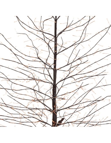 ALBERI DI NATALE: vendita online Albero Ramo di Natale Tiglio Marrone H170cm, 784 MicroLED Bianco Caldo, FlashLED Diamond, Ra...