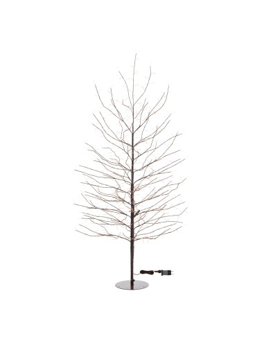 ALBERI DI NATALE: vendita online Albero Ramo di Natale Tiglio Marrone H170cm, 784 MicroLED Bianco Caldo, FlashLED Diamond, Ra...