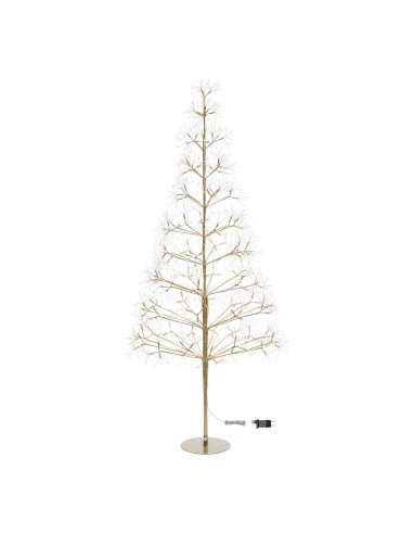 ALBERI DI NATALE: vendita online Albero Conico di Natale RICH Champagne H180cm, 2100 MicroLED Bianco Caldo e Bianco, FlashLED...