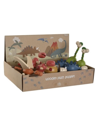 GIOCHI IN LEGNO: vendita online DINOSAURI IN LEGNO 8X14X11CM, GIOCATTOLO ASSORTITO PER BAMBINI in offerta