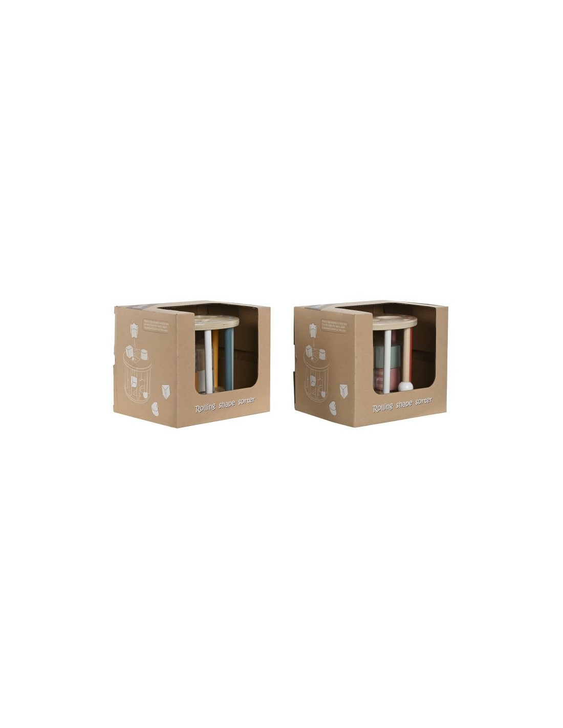 GIOCHI IN LEGNO: vendita online FORME LEGNO 7 PEZZI, 13X11CM GIOCATTOLO ASSORTITO in offerta