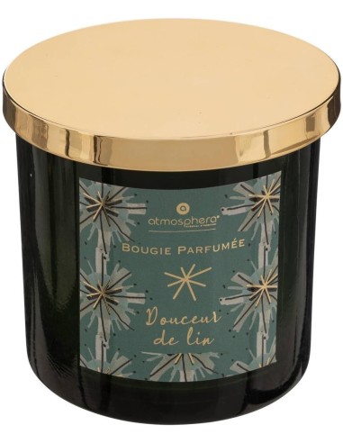 Candela profumata Plum Dolcezza di lino 400 g | shopincasa.it