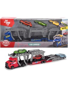 GIOCHI BOY: vendita online BISARCA, CAMION GIOCATTOLO, 3 AUTO, 28 CM, MULTICOLORE in offerta