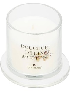 CANDELE: vendita online Candela profumata Dolcezza di lino 240 g – Atmosphera in offerta 2