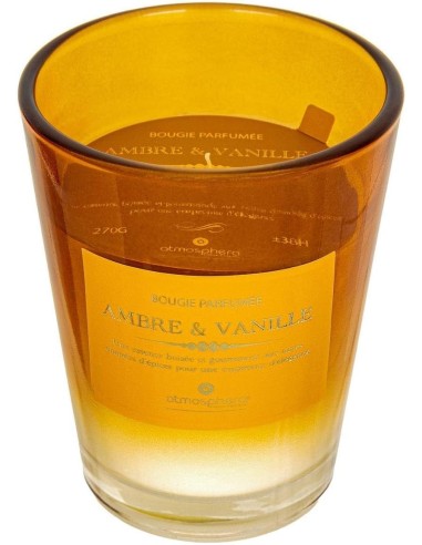 CANDELA PROFUMATA 200618A AMBRA 270GR su Shop in Casa