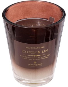 CANDELE: vendita online Candela profumata Alma Cotone e Lino 270 g – Atmosphera in offerta 2