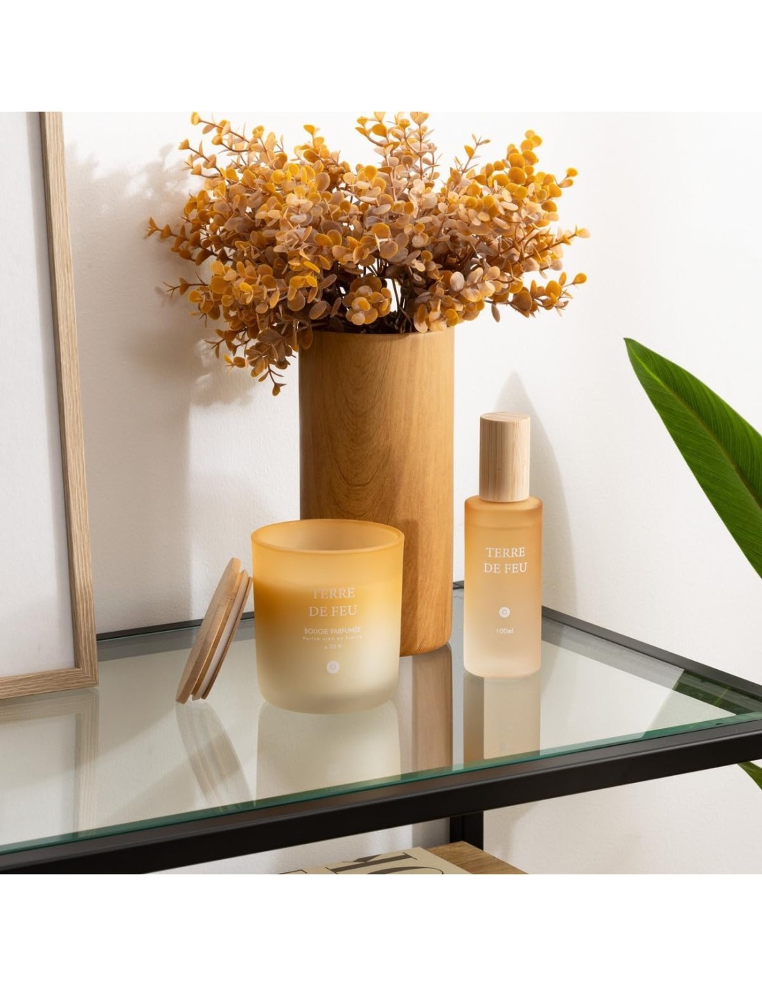 Candela profumata Terre de Feu Bouquet di Lila 255 g | shopincasa.it