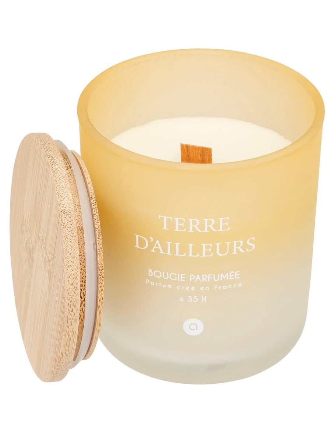 Candela profumata Terre d’Ailleurs Petali di Muschio 255 g | shopincasa.it