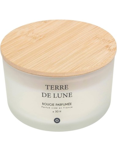 Candela profumata Terre de Lune Petali di Muschio 420 g | shopincasa.it