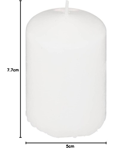 Set 3 candele bianche Many 110 g | shopincasa.it