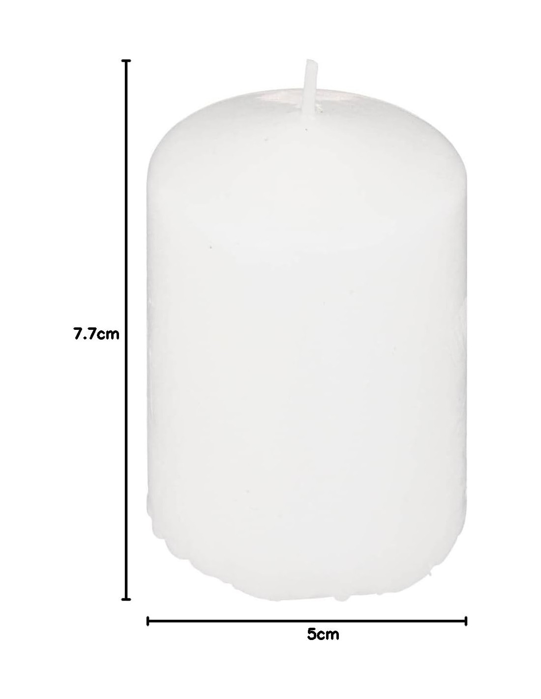 Set 3 candele bianche Many 110 g | shopincasa.it
