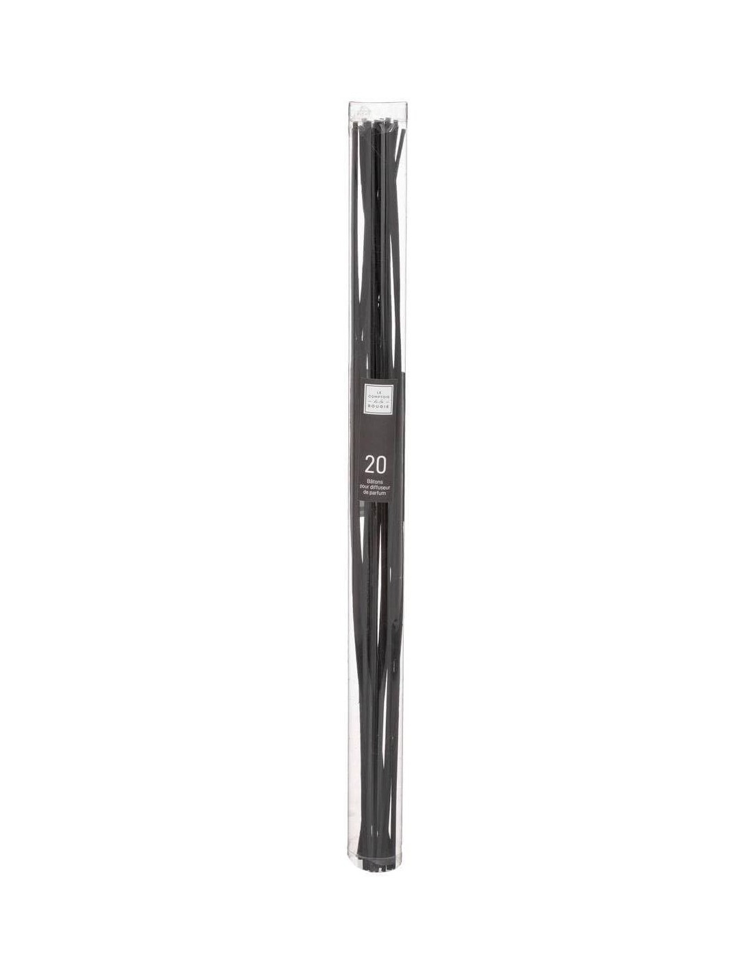 SET 20 BACCHETTE 164853A X PROFUMATORE 40CM NERO su Shop in Casa