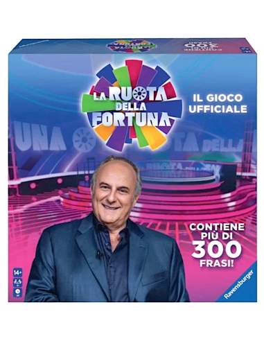 GIOCHI DI SOCIETA'E PUZZLE: vendita online GIOCO LA RUOTA DELLA FORTUNA, GIOCO DA TAVOLO, 29X29X7 CM, EDIZIONE ITALIANA, 3+ G...