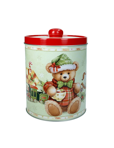 barattolo Coccole metallo 12.5×17.5 cm Brandani | shopincasa.it