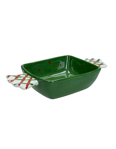 OGGETTISTICA NATALE: vendita online Vuotatasche di Natale caramella 11x20,5cm dolomite Brandani - La magia di Natale a casa t...