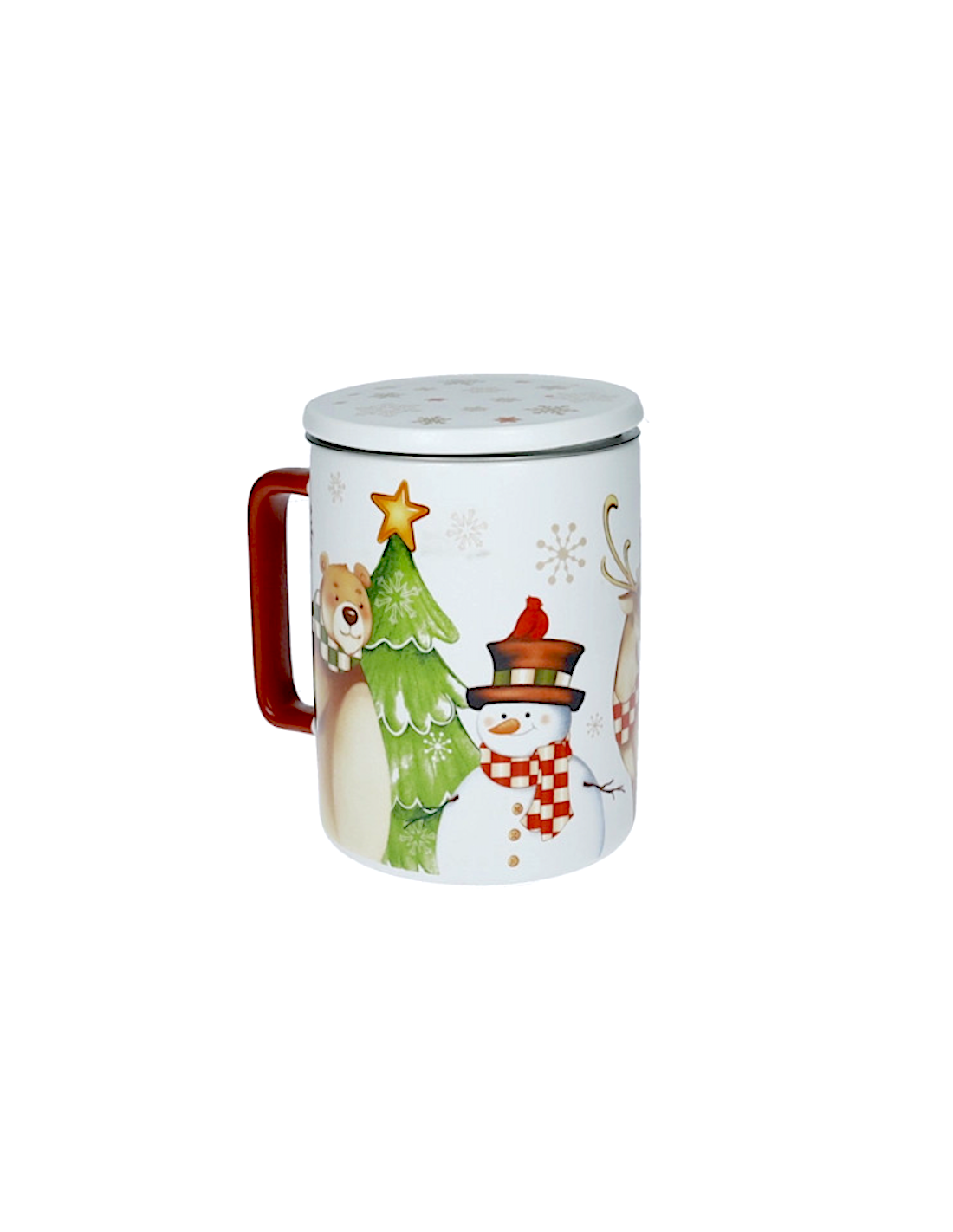 MUG RACCONTI C/TAPPO E FILTRO NEW BONE CHINA BRANDANI