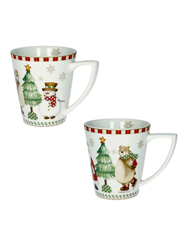 MUG RACCONTI SET 2PZ NEW BONE CHINA BRANDANI