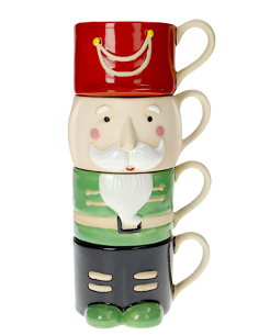 Brandani “Schiaccianoci Red Hat” Set 4 Tazze Impilabili - Shopincasa.it