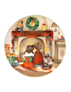 Brandani “Cuccioli” Piatto Bimbi Caminetto Ø 30 cm - Shopincasa.it
