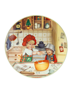 PIATTO CUCCIOLI (BIMBI PASTICCERI)PORCELLANA BRANDANI