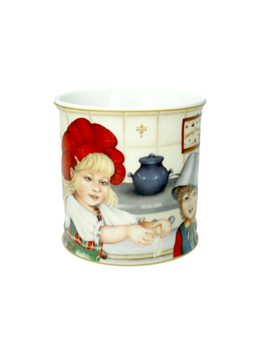 Brandani Mug “Cuccioli (Bimbi Pasticceri)” New Bone China 9,5x9,5 cm | shopincasa.it