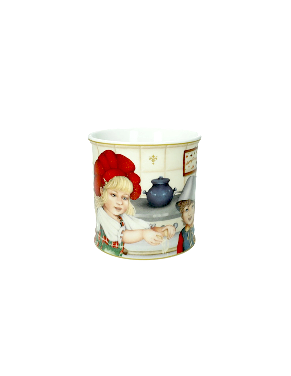 Brandani Mug “Cuccioli (Bimbi Pasticceri)” New Bone China 9,5x9,5 cm | shopincasa.it