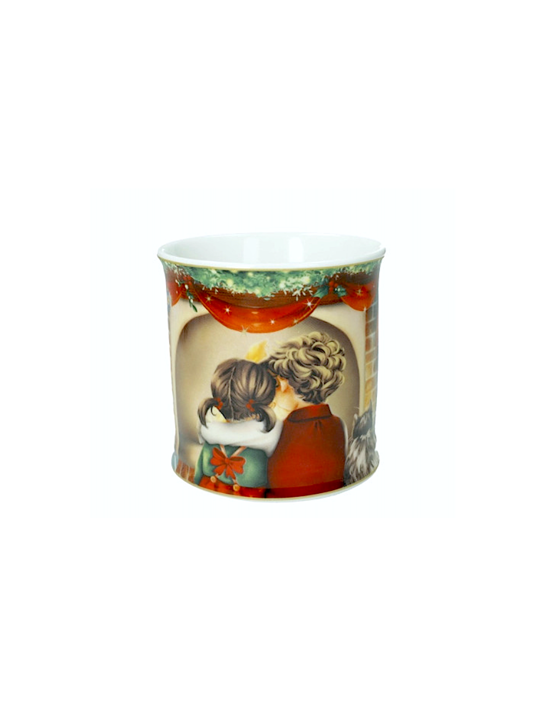 Brandani Mug “Cuccioli (Bimbi Caminetto)” New Bone China 9,5x9,5 cm | shopincasa.it
