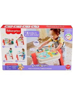 INFANZIA: vendita online TAVOLINO ATTIVITÀ, 4 IN 1, FISHER-PRICE, MULTILINGUA, INTERATTIVO, LUCI, SUONI, CAVALLETTO, 6 MESI+,...