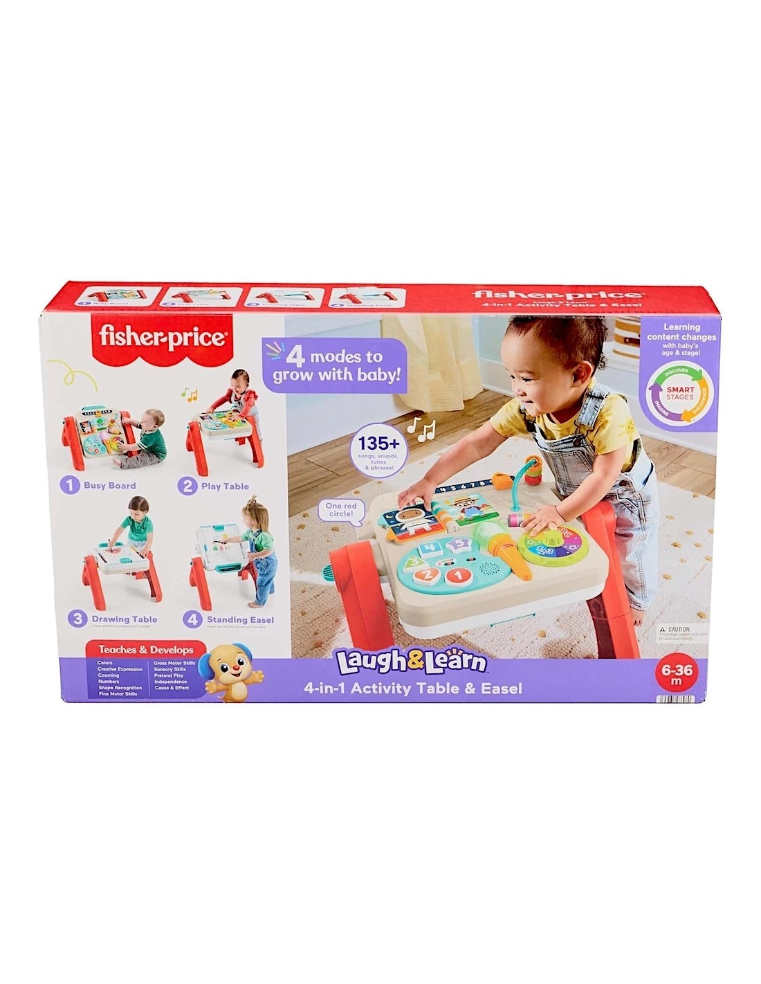 INFANZIA: vendita online TAVOLINO ATTIVITÀ, 4 IN 1, FISHER-PRICE, MULTILINGUA, INTERATTIVO, LUCI, SUONI, CAVALLETTO, 6 MESI+,...