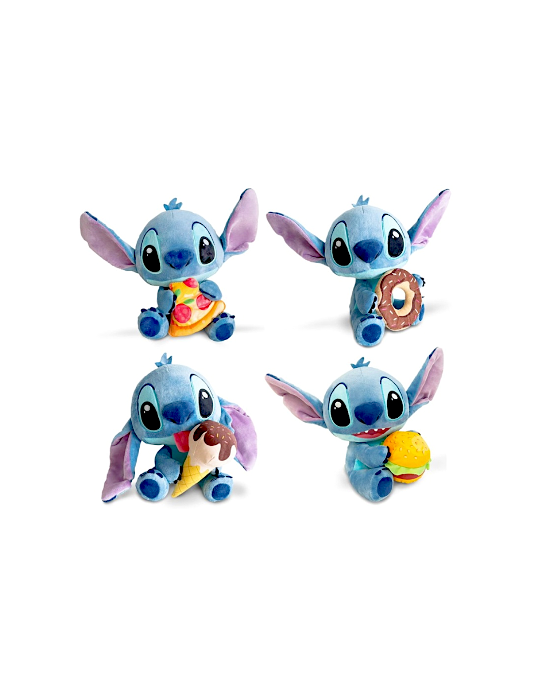 PELUCHE: vendita online STITCH PELUCHE 25CM CON CIBO, ASSORTITO in offerta