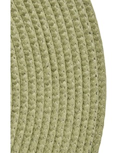 Tovaglietta Tresse verde oliva Ø38 cm – Atmosphera | shopincasa.it