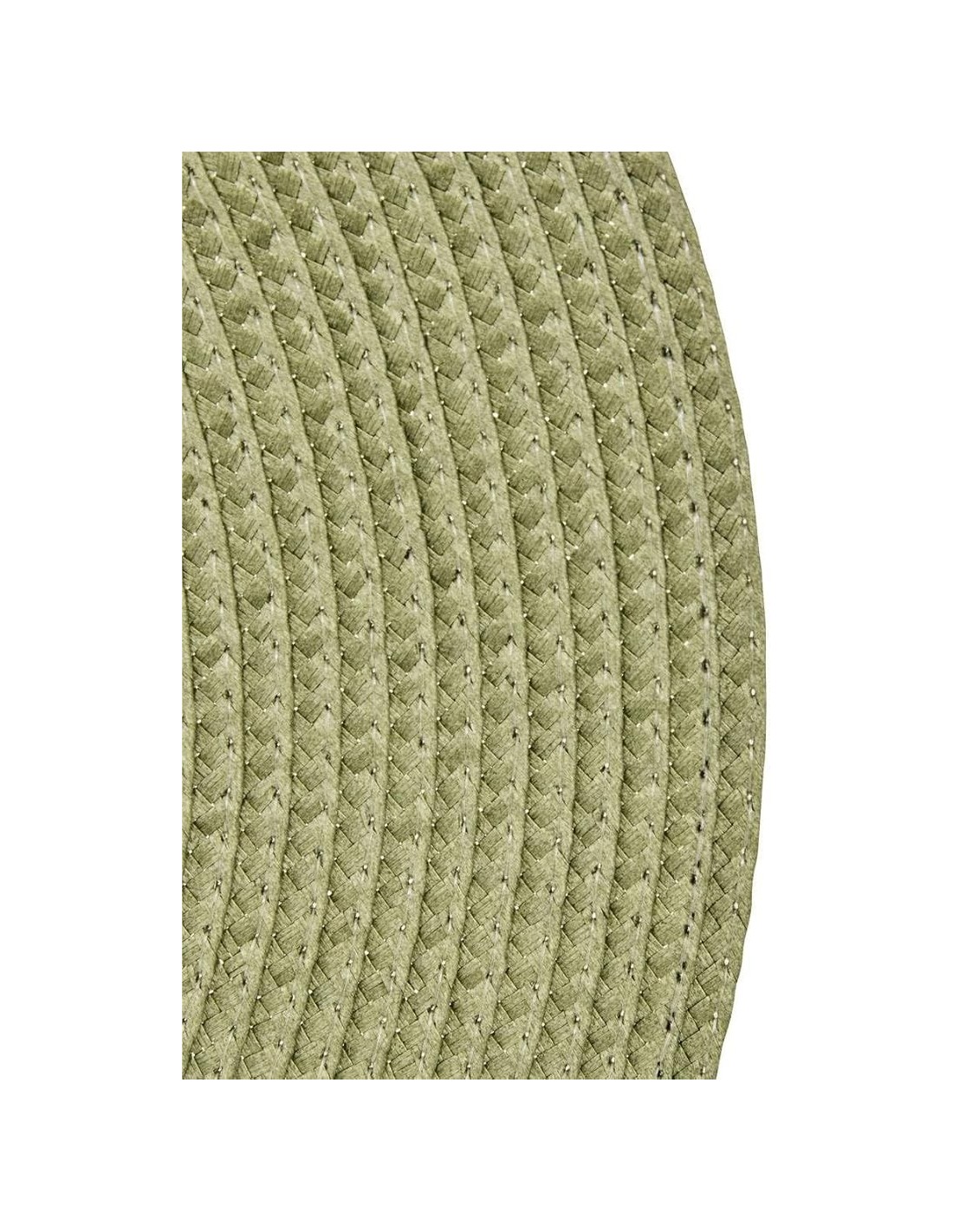 Tovaglietta Tresse verde oliva Ø38 cm – Atmosphera | shopincasa.it