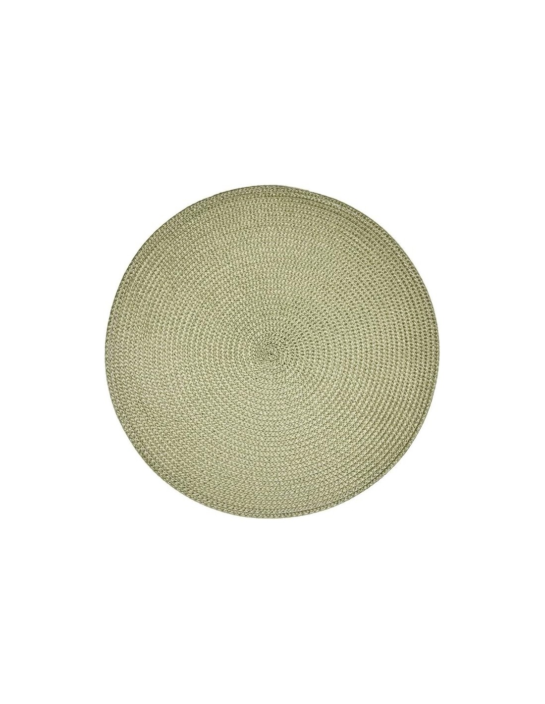 Tovaglietta Tresse verde oliva Ø38 cm – Atmosphera | shopincasa.it