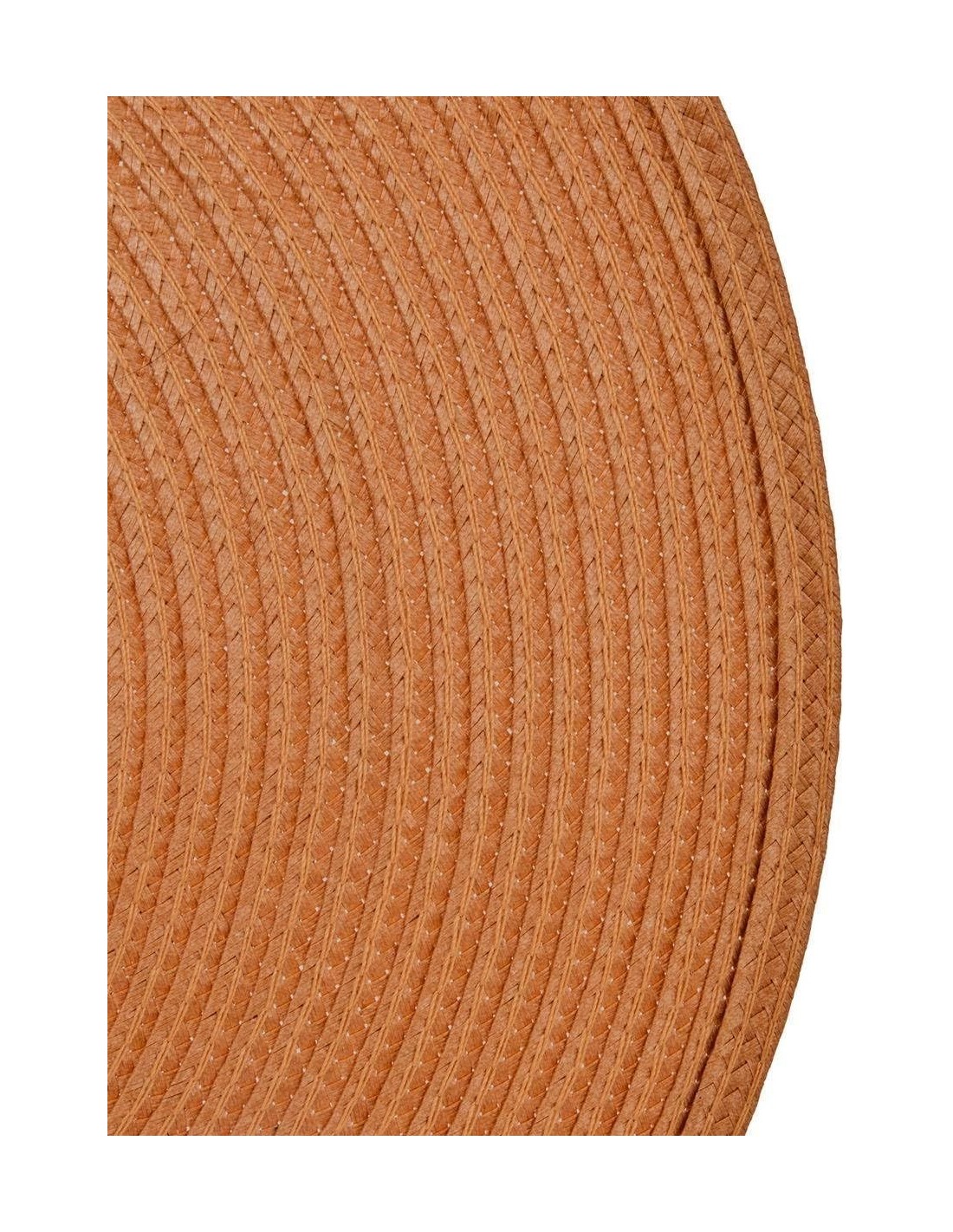 Tovaglietta Tresse terracotta Ø38 cm – Atmosphera | shopincasa.it