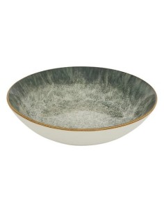 Servizio piatti 12 pezzi Juliette verde in porcellana | shopincasa.it