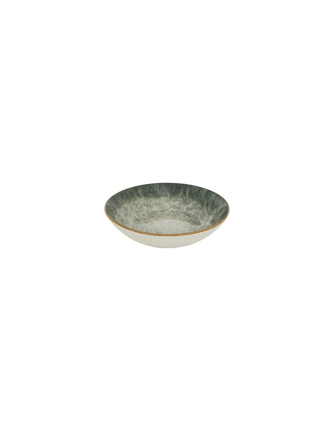 Servizio piatti 12 pezzi Juliette verde in porcellana | shopincasa.it