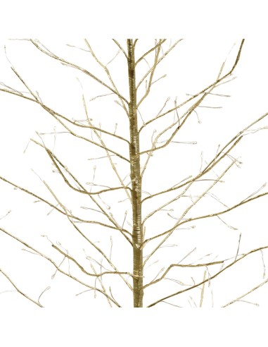 ALBERI DI NATALE: vendita online Albero Ramo di Natale Tiglio Champagne H120cm, 330 MicroLED Bianco Caldo e Bianco, FlashLED ...