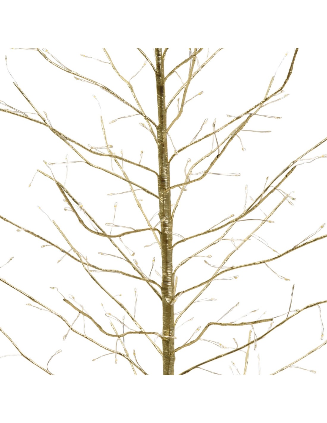 ALBERI DI NATALE: vendita online Albero Ramo di Natale Tiglio Champagne H120cm, 330 MicroLED Bianco Caldo e Bianco, FlashLED ...