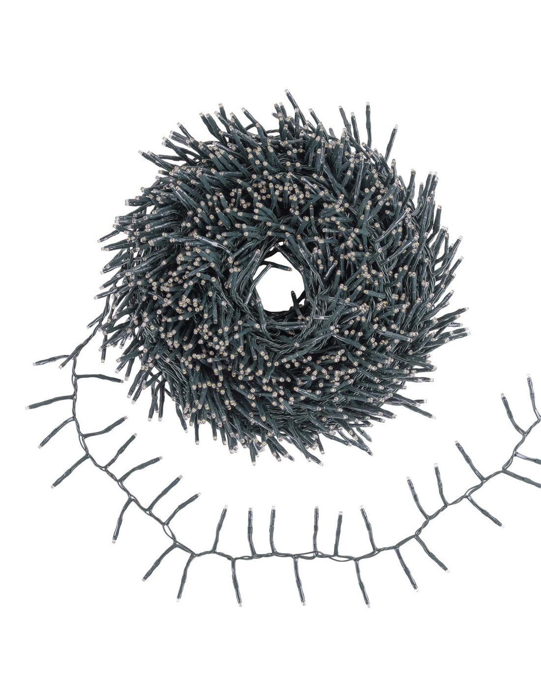 LUCI DI NATALE: vendita online Catena di Natale Festone MiniCluster Plus 20m, 1000 MiniLED Bianco Caldo, Giochi di Luce, Time...