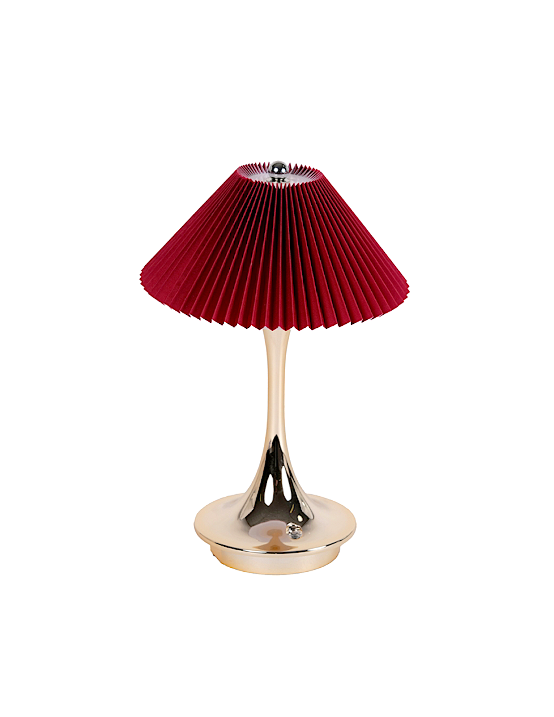 ILLUMINAZIONE: vendita online LAMPADA TAVOLO 143153 PVC 16X25CM BURGUNDY/ORO in offerta