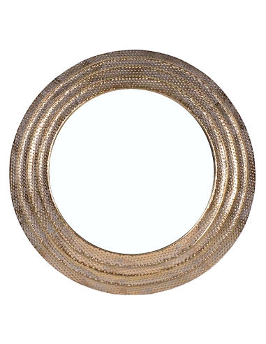 SPECCHI: vendita online SPECCHIO 140399 METALLO ORO DIAM.91CM in offerta