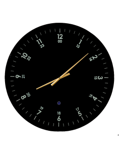 OROLOGIO PARETE 141867 VETRO 70CM CON LED